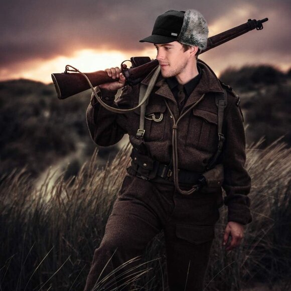 Unisex Winter Earflap Trapper Hunting Ski Hat Baseball Cap 54-62CM - Picture 7 of 7